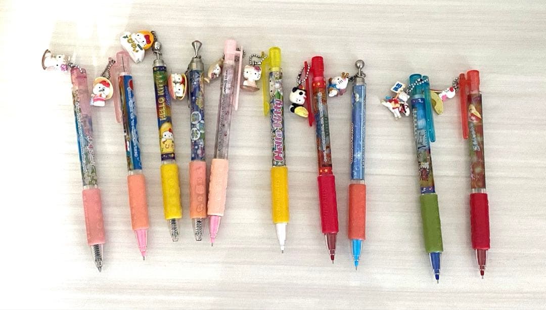 【平成】【美品】ハローキティ　ご当地シャーペン　ボールペン　まとめ売り【激レア】