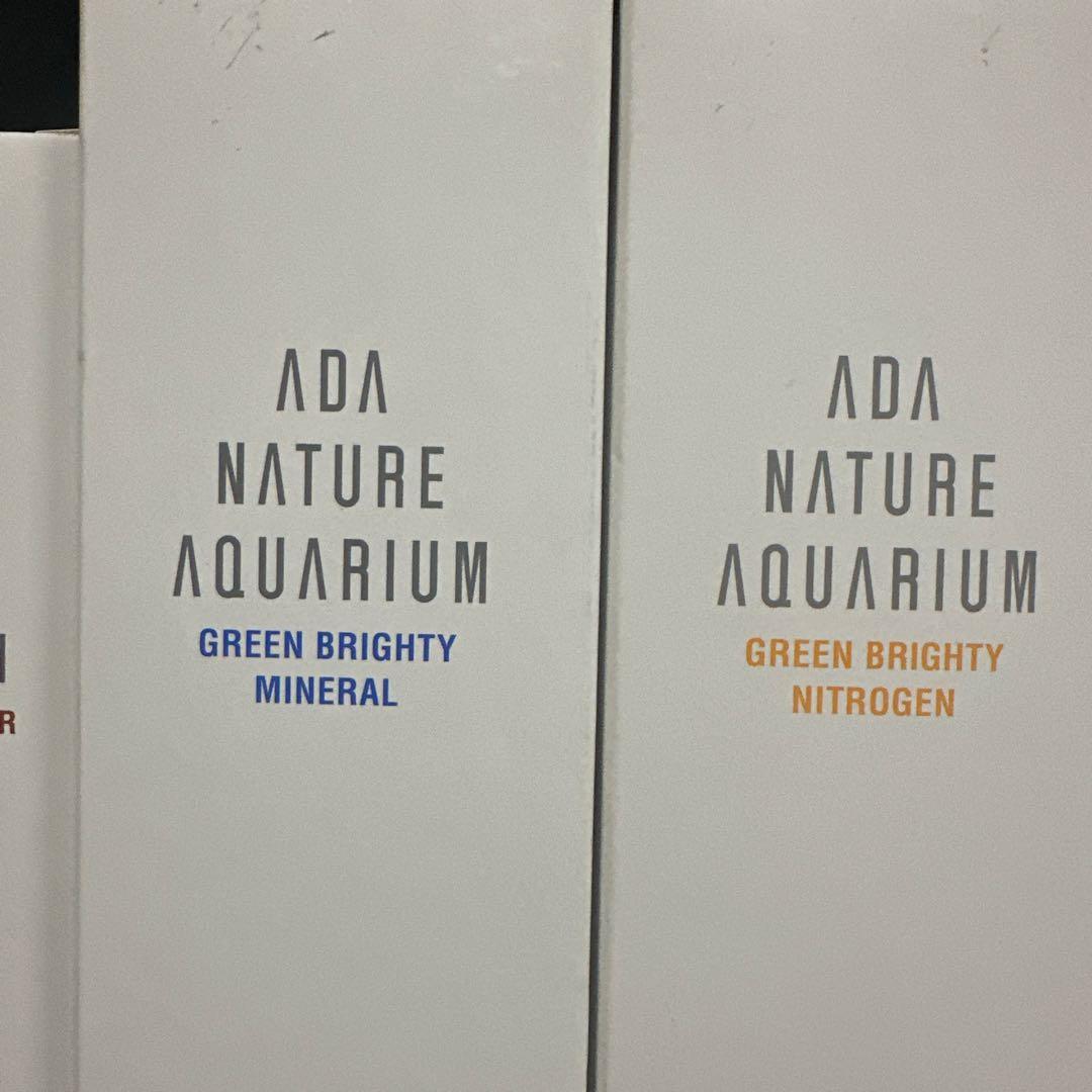 ADA NATURE AQUARIUM 栄養素5種セット　単品販売不可