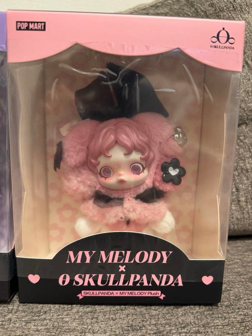 スカルパンダ クロミ マイメロディ ポップマート　サンリオ ぬいぐるみペンダント