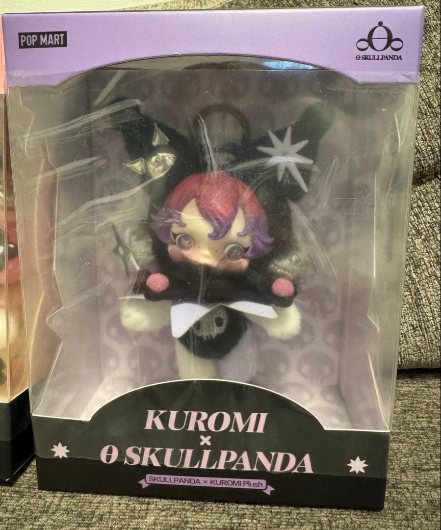 スカルパンダ クロミ マイメロディ ポップマート　サンリオ ぬいぐるみペンダント