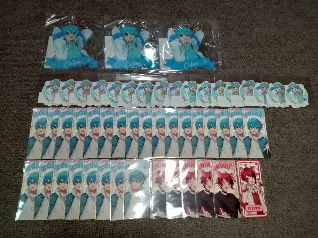 ふぁみくじ B賞 BIGアクリルキーホルダー ステッカー ころんくん 値下げ中