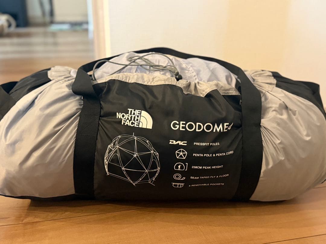 ノース・フェイス　ジオドーム4 メルドグレー