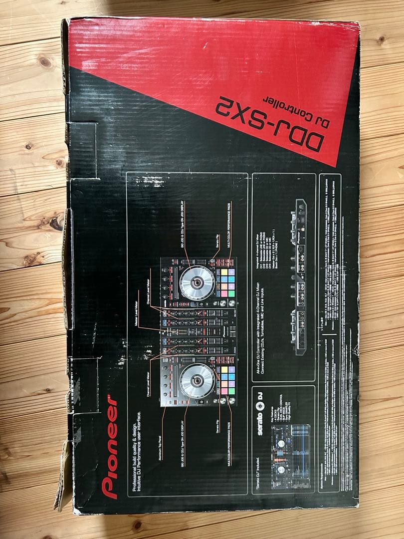 DDJ sx2 本体とその付属品