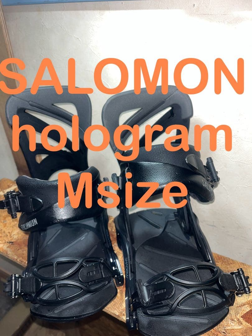 スノーボード ALL BLACK EDDITION!!SALOMON hologram M