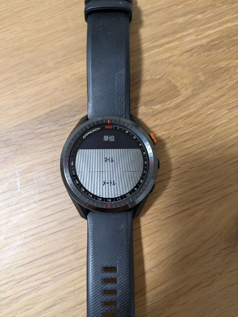 【美品】ガーミン(Garmin) Approach S62 GPSゴルフウォッチ