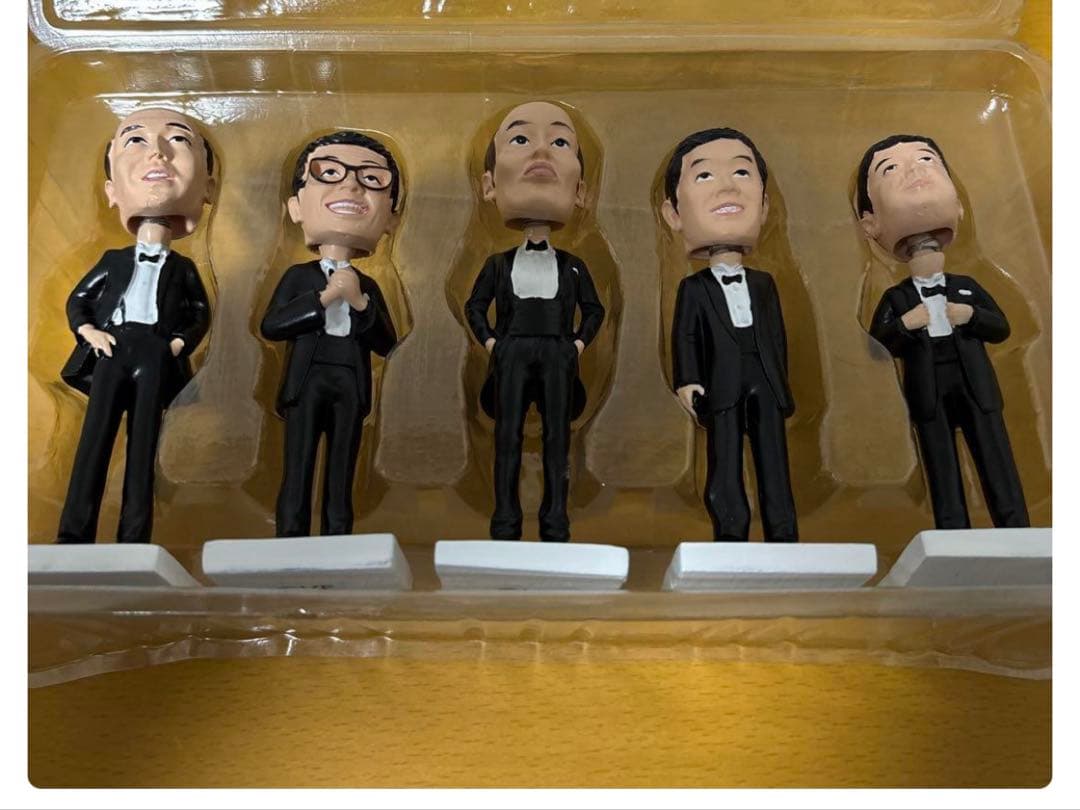 結成60周年記念 ザ・ドリフターズ展 ボブルヘッド 5体セット 新品未開封