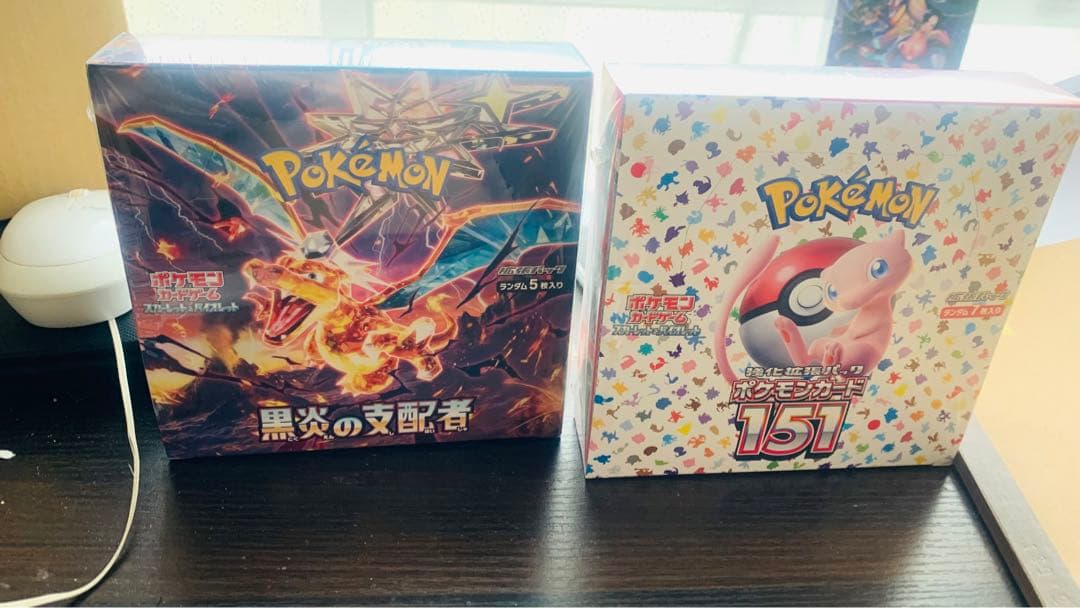 ポケモンカード151 & 黒炎のフクオカボクス