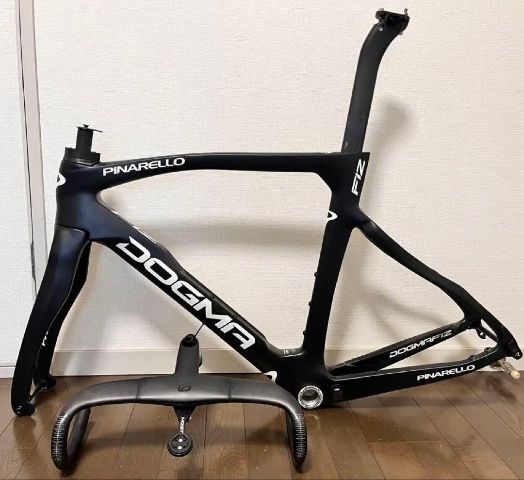 ピナレロ　ドグマF12 フレーム+ハンドルステム　サイズ530