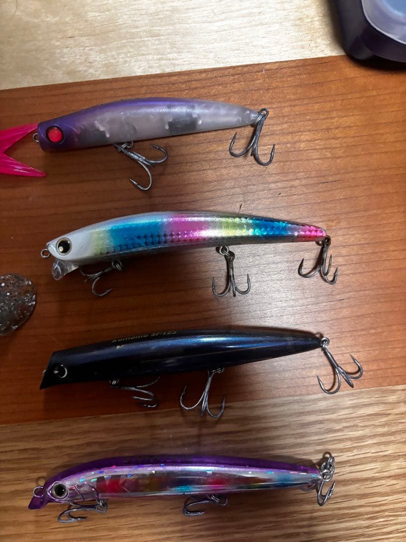 シーバスルアー各種　2