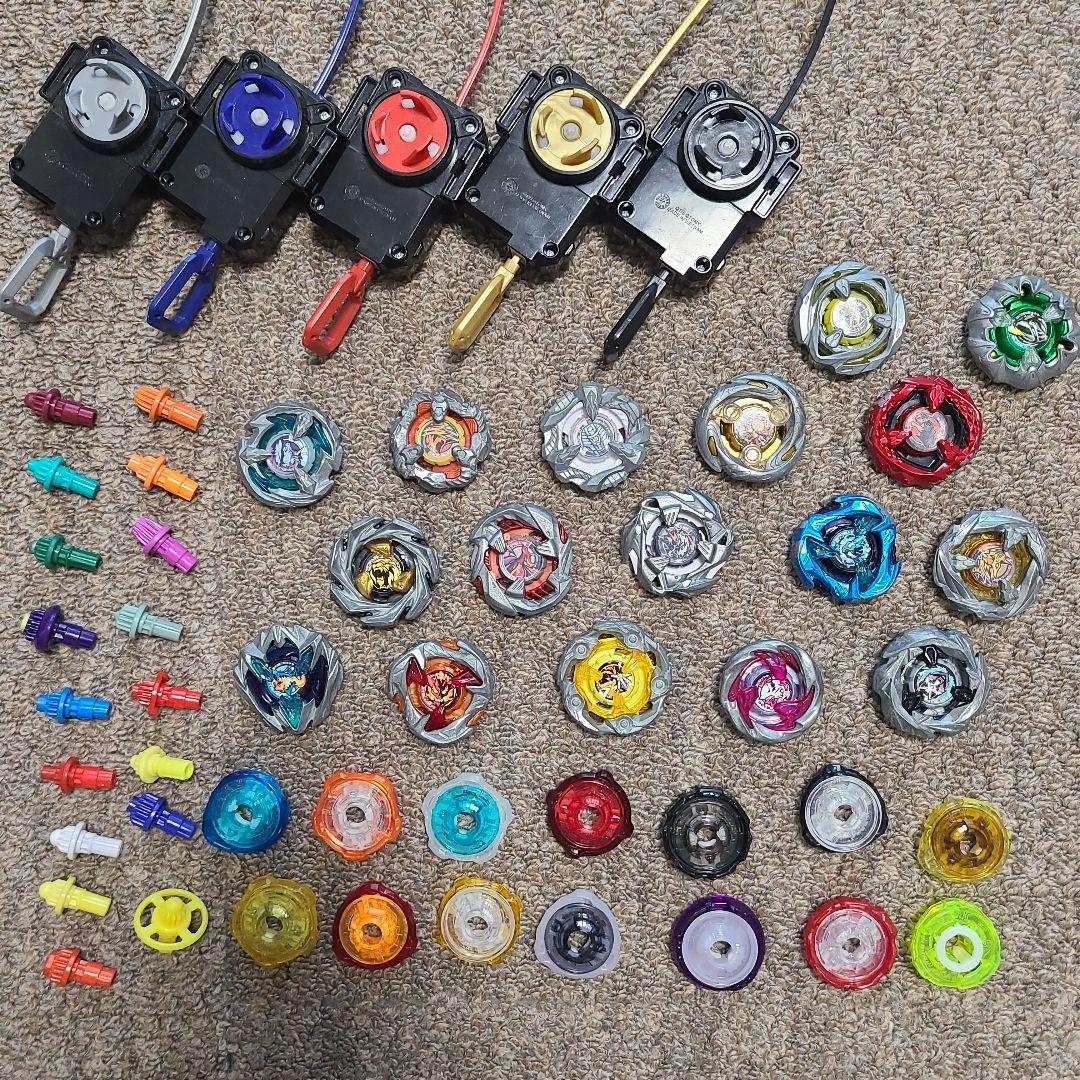 8*番様 【ベイブレードBAYBRADE X 】ブレード・ビット各１７個・ラチェ