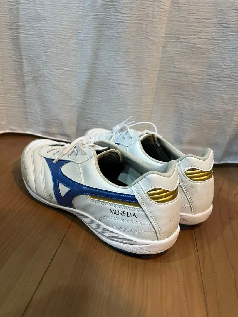 モレリア SALA ELITE TFホワイト×ブルー　フットサルシューズ26.5