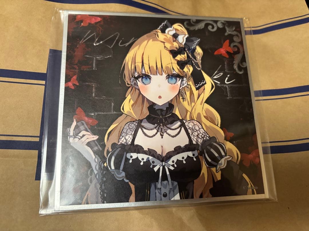 魔法少女ノ魔女裁判　まのさば　中国CF 色紙　佐伯ミリア