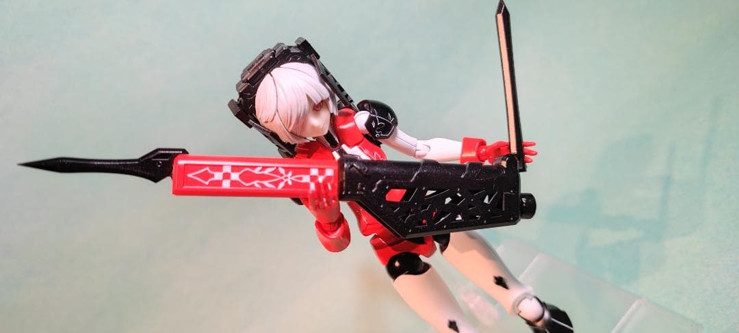 美プラ chitocerium VI-carbonia チトセリウム 塗装済み