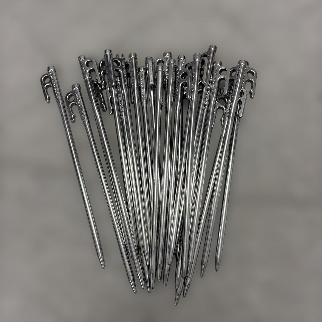 CAMPINGMOON ペグ 24本セット　30cm