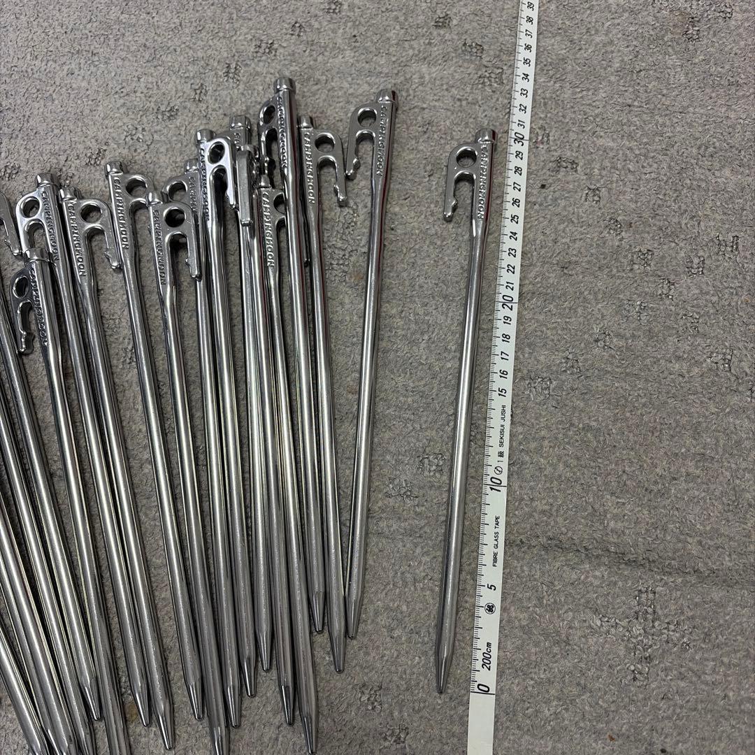 CAMPINGMOON ペグ 24本セット　30cm