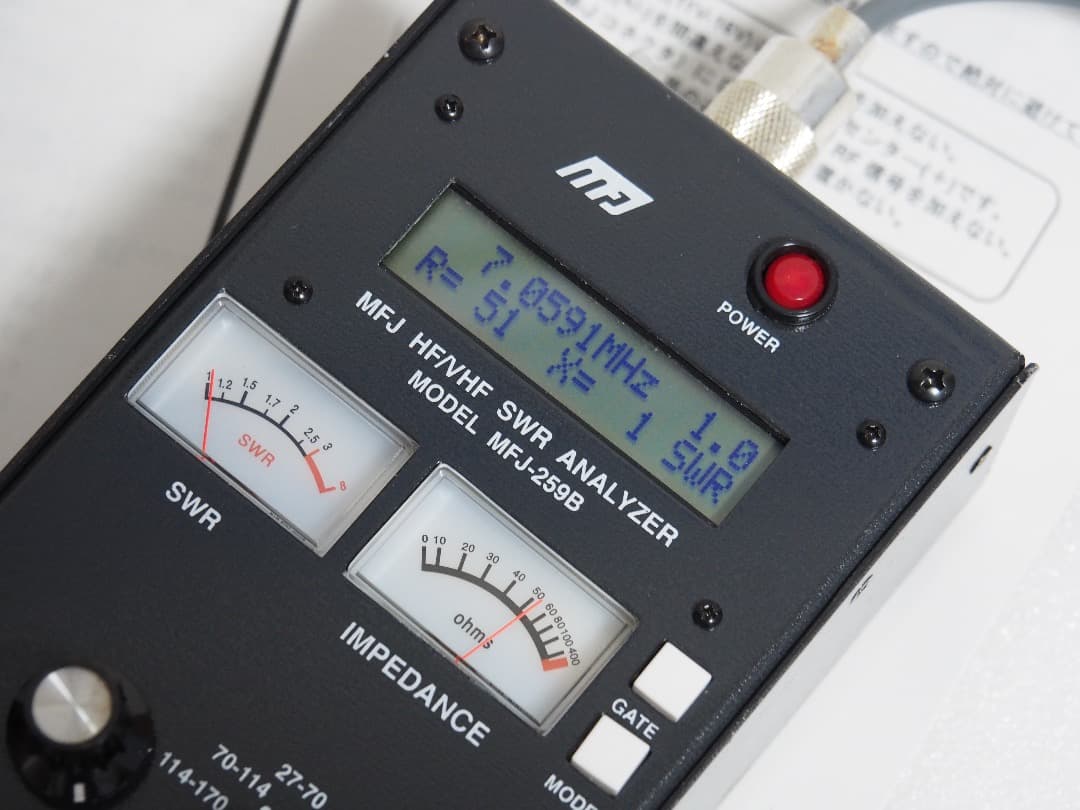 MFJ-259B SWRアナライザー