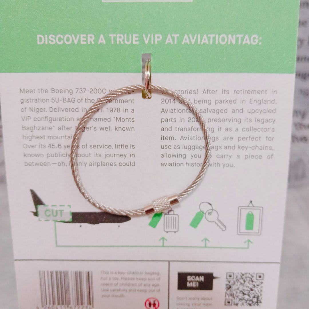 ☆実機外板☆ Boeing 737-200 Aviationtag レア 希少品