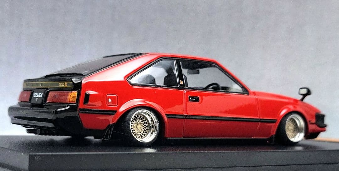 1/43　セリカXX改　2800GT　SSRメッシュ　アルミ製　深リム