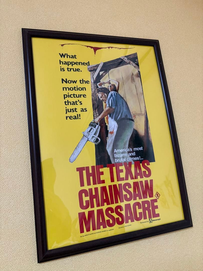 ムービーポスター　悪魔のいけにえ　フォレスト・ガンプなど