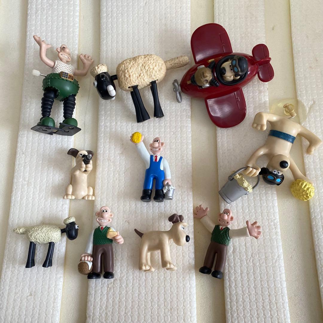 ウォレスとグルミット　ひつじのショーン　フィギュア