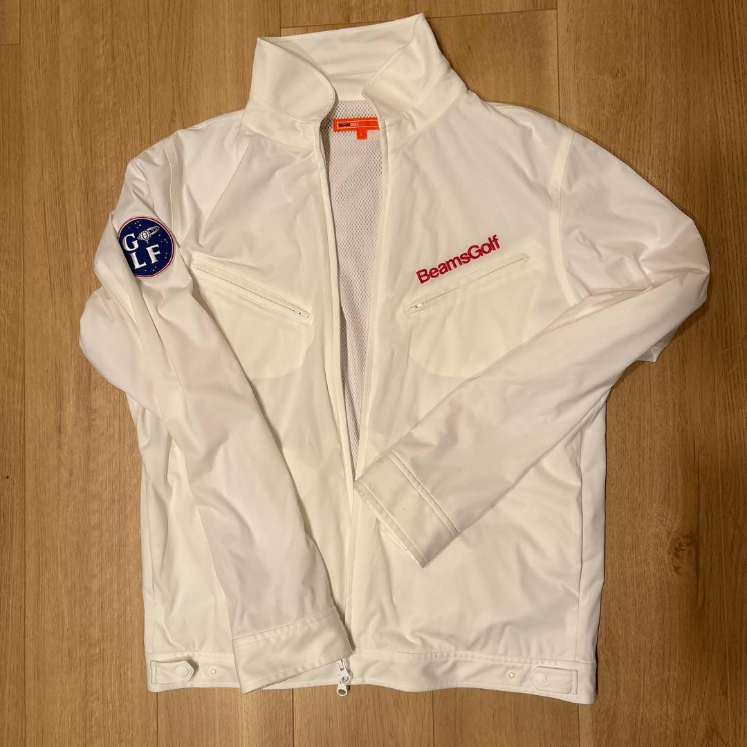 ビームスゴルフ　BEAMSGOLF エアシャットジャケット　胸ロゴ　L