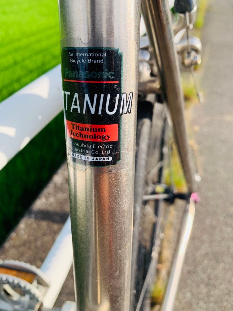 パナソニック　チタン　ロードバイク　Panasonic サイズ535 中古