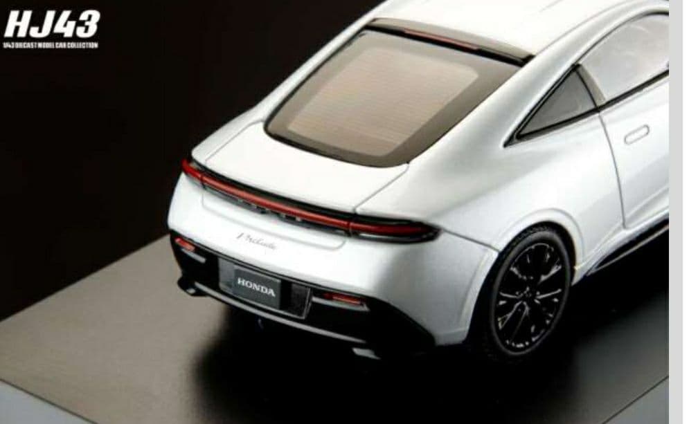 【新品未開封】HONDA プレリュード 1/43 ミニカー ホワイト非売品