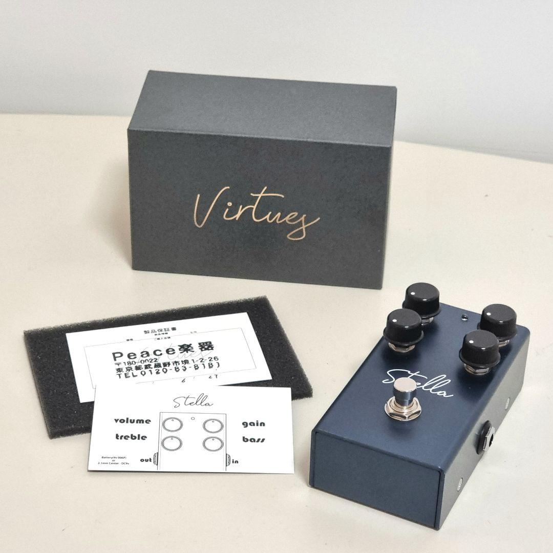 【箱・保証書つき美品】Virtues Stella ギターエフェクター