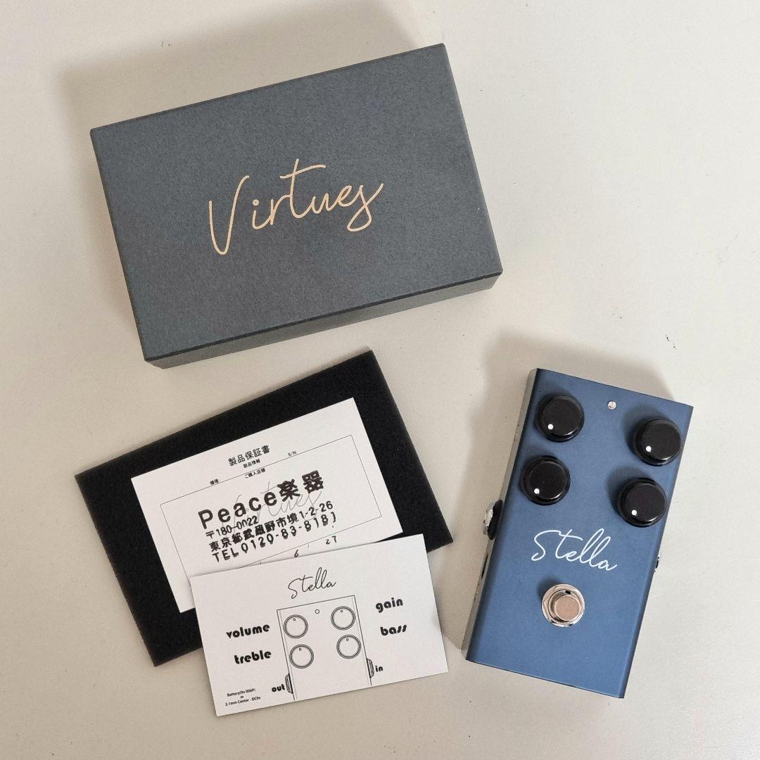 【箱・保証書つき美品】Virtues Stella ギターエフェクター
