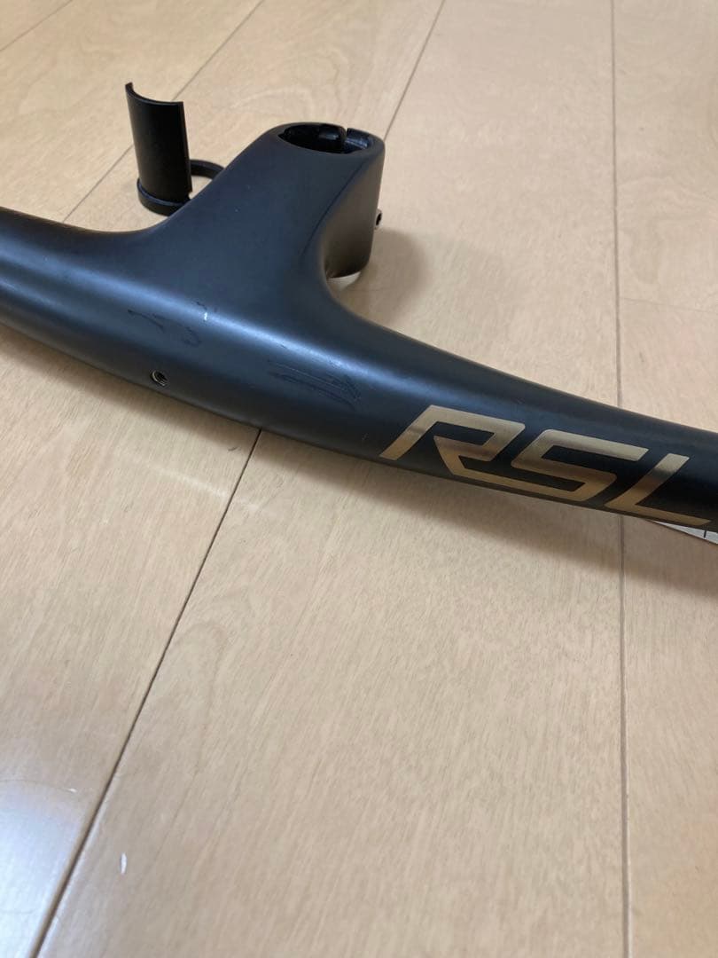 RSL MTB ハンドルバー/ステム　一体型carbon 約705㎜カット済み