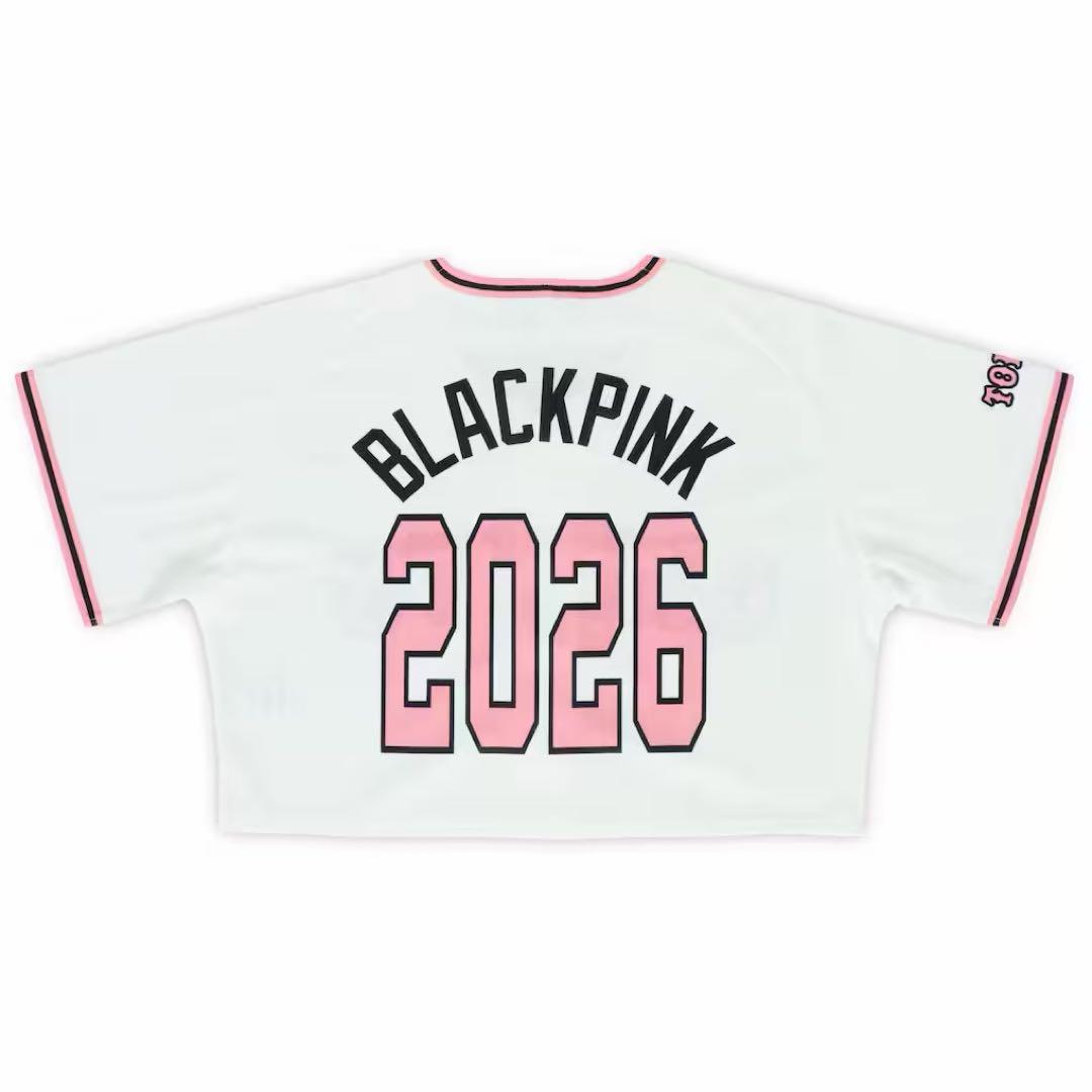 【新品未開封】読売ジャイアンツ×BLACKPINK ユニフォーム クロップド　L