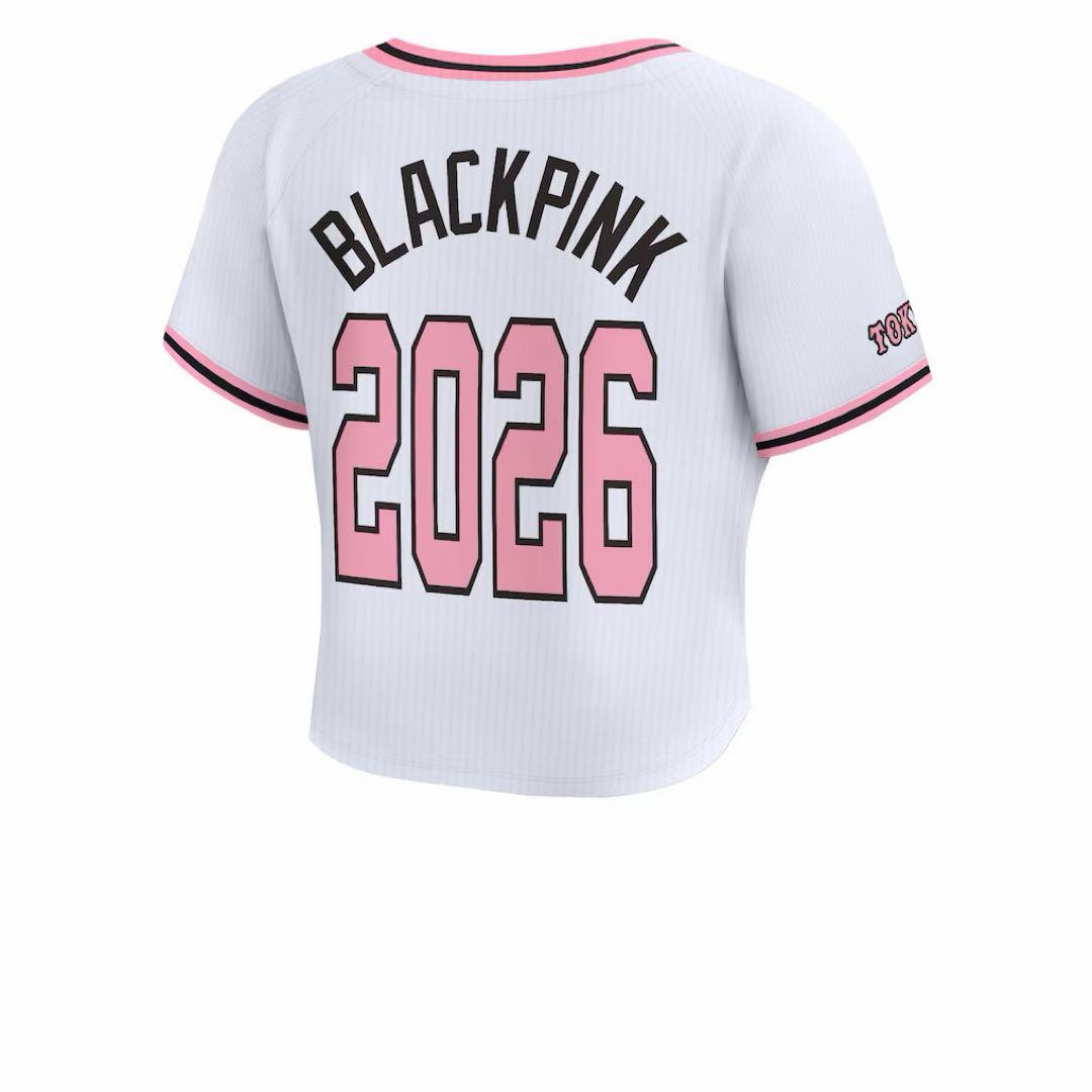 【新品未開封】読売ジャイアンツ×BLACKPINK ユニフォーム クロップド　L