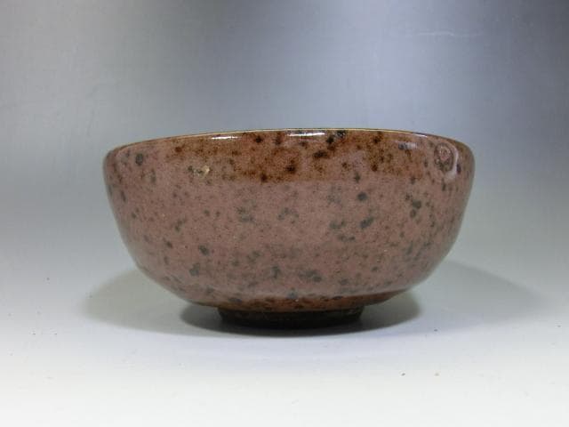 碗■小豆手 古い茶碗 平鉢 酒器 酒盃 小豆色 時代物 お茶道具 古美術 骨董■