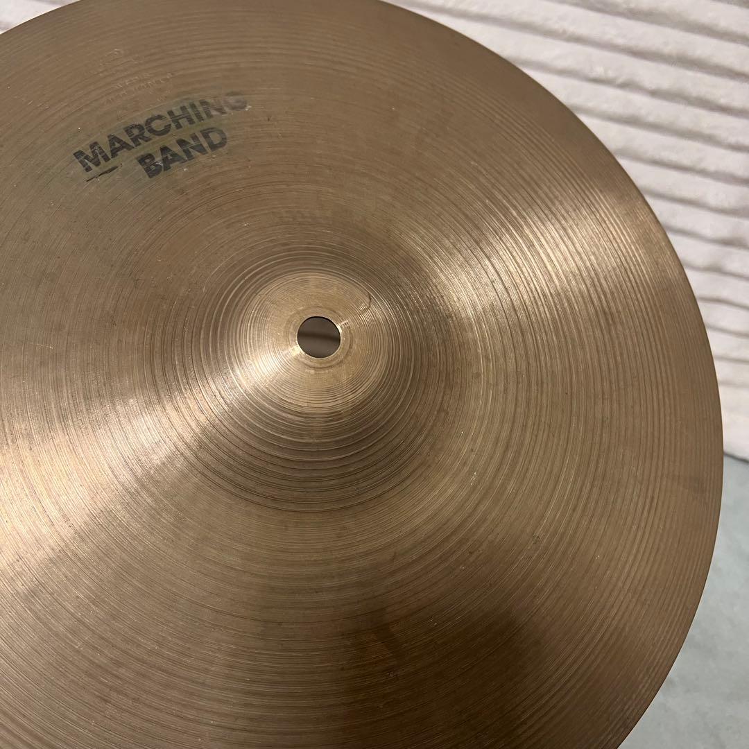 白抜きZildjian MARCHING BAND 12”インチ 31cm ペア