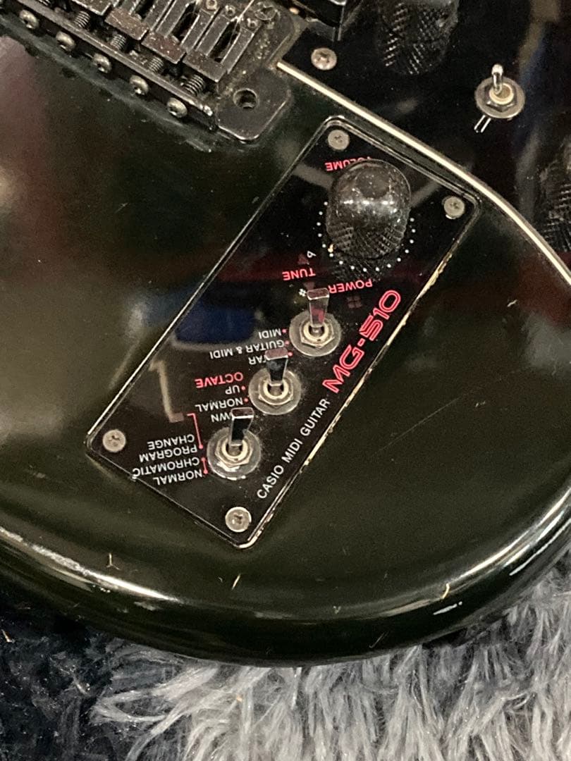 希少 レア カシオ CASIO MG-510 MIDI Guitarエレキギター
