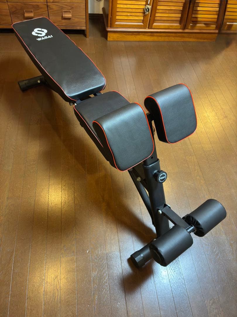 WASAI インクラインマルチトレーニングベンチ 説明書付き