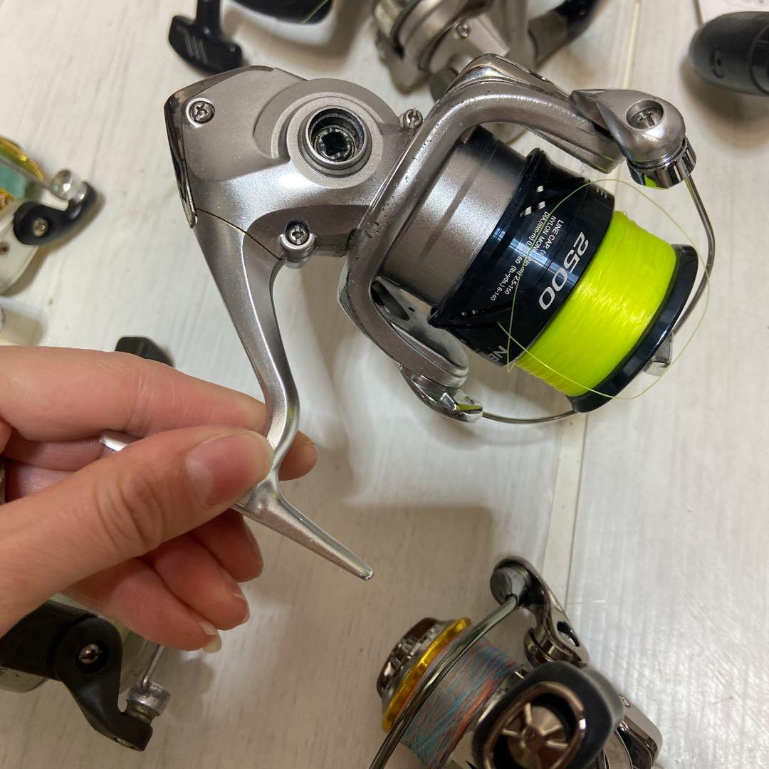 ジャンク　Daiwa SHIMANO Mulanimo リール　まとめ売り14点