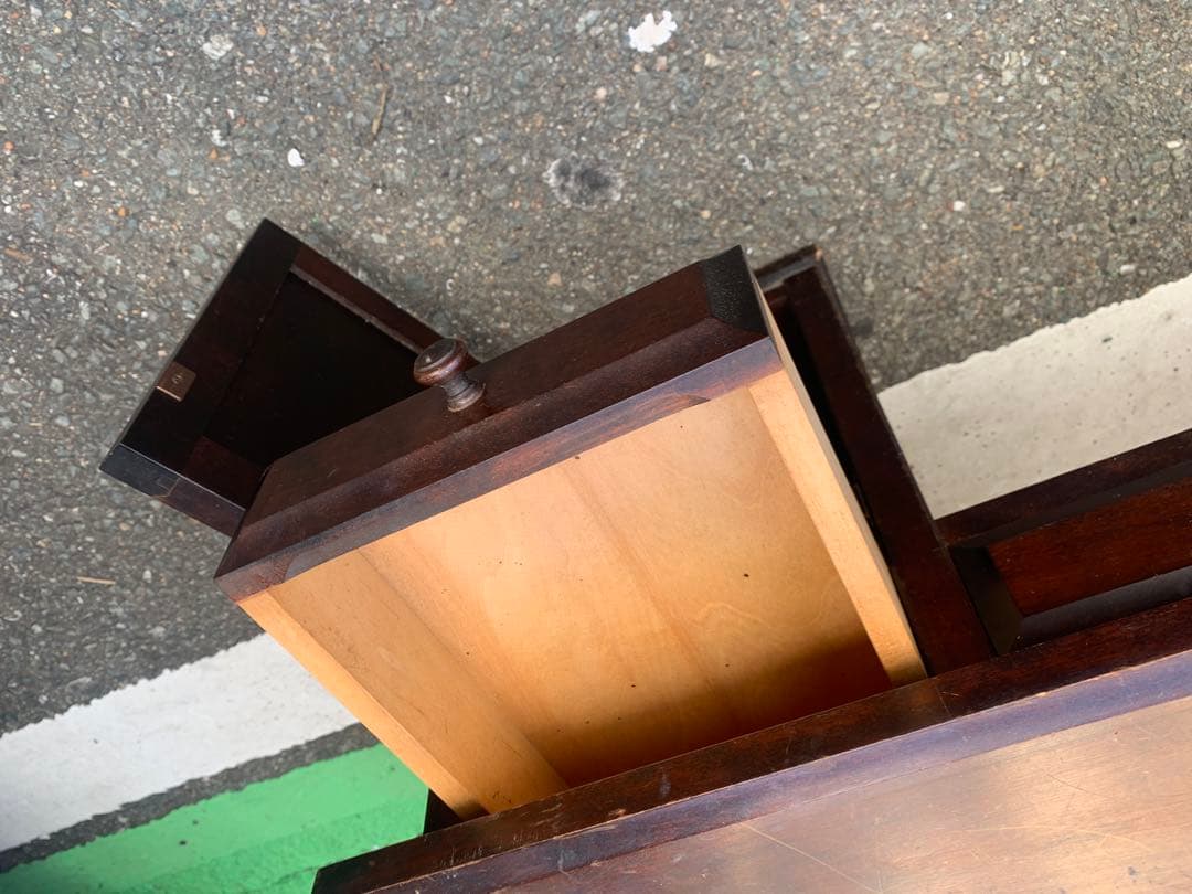 北海道民芸　勉強机　平机　レトロ　ビンテージ家具