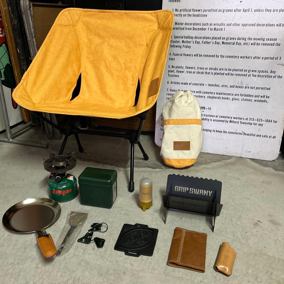 ヘリノックス HELINOX チェア 等…キャンプギア 14点セット まとめ売り