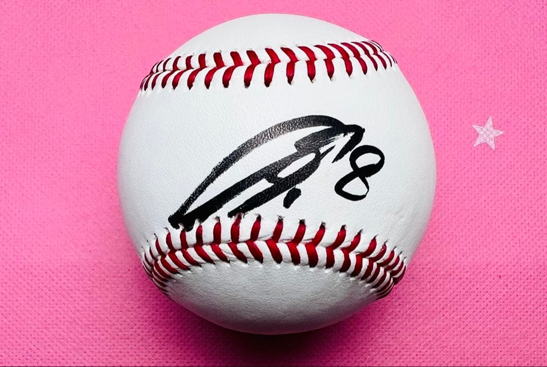 東北楽天ゴールデンイーグルス 前田健太選手♯18 直筆サインボールNPB試合球