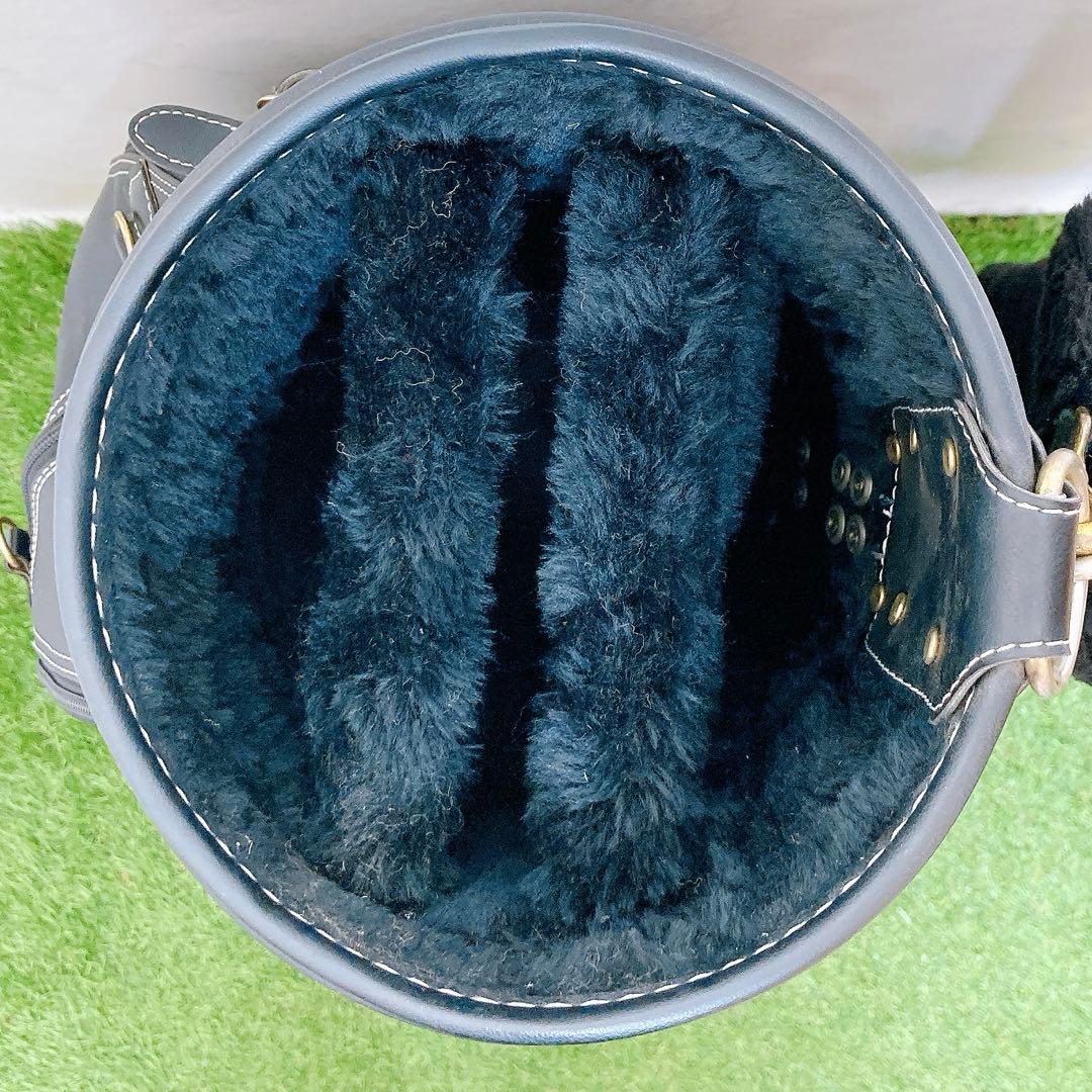 ピンキーアンドダイアン　ゴルフクラブケース　キャディーバッグ　ブラック