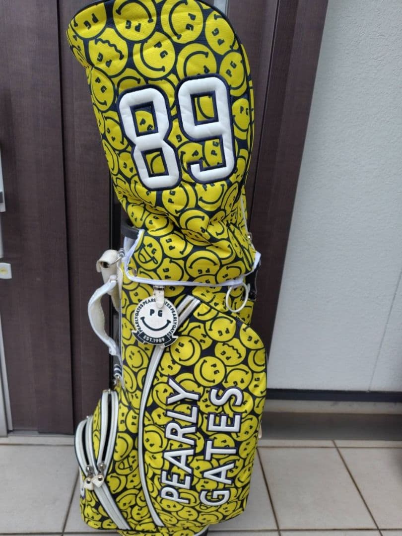 【専用】PEARLY GATES ゴルフバッグ 89 スマイリーフェイス