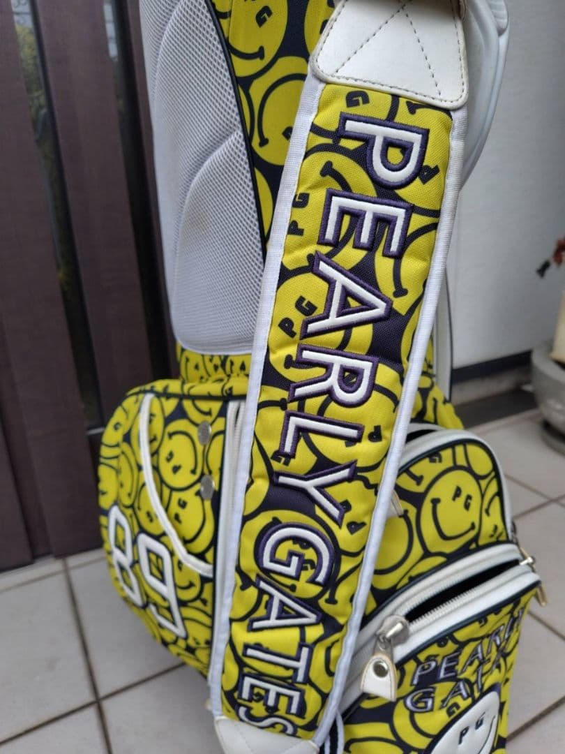 【専用】PEARLY GATES ゴルフバッグ 89 スマイリーフェイス