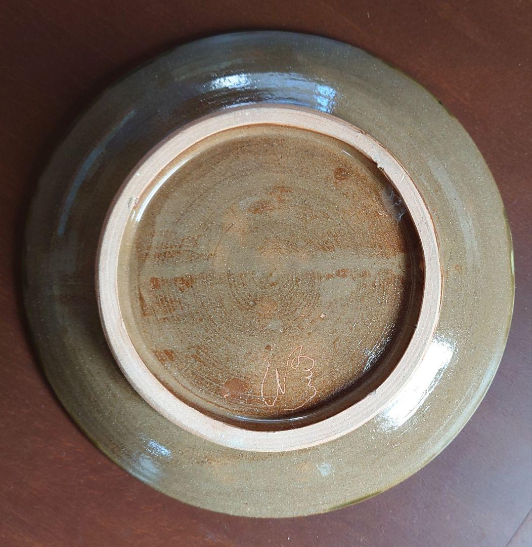 ♥早い者勝ち 特別セール♦壺屋焼 新垣修 美ら海皿