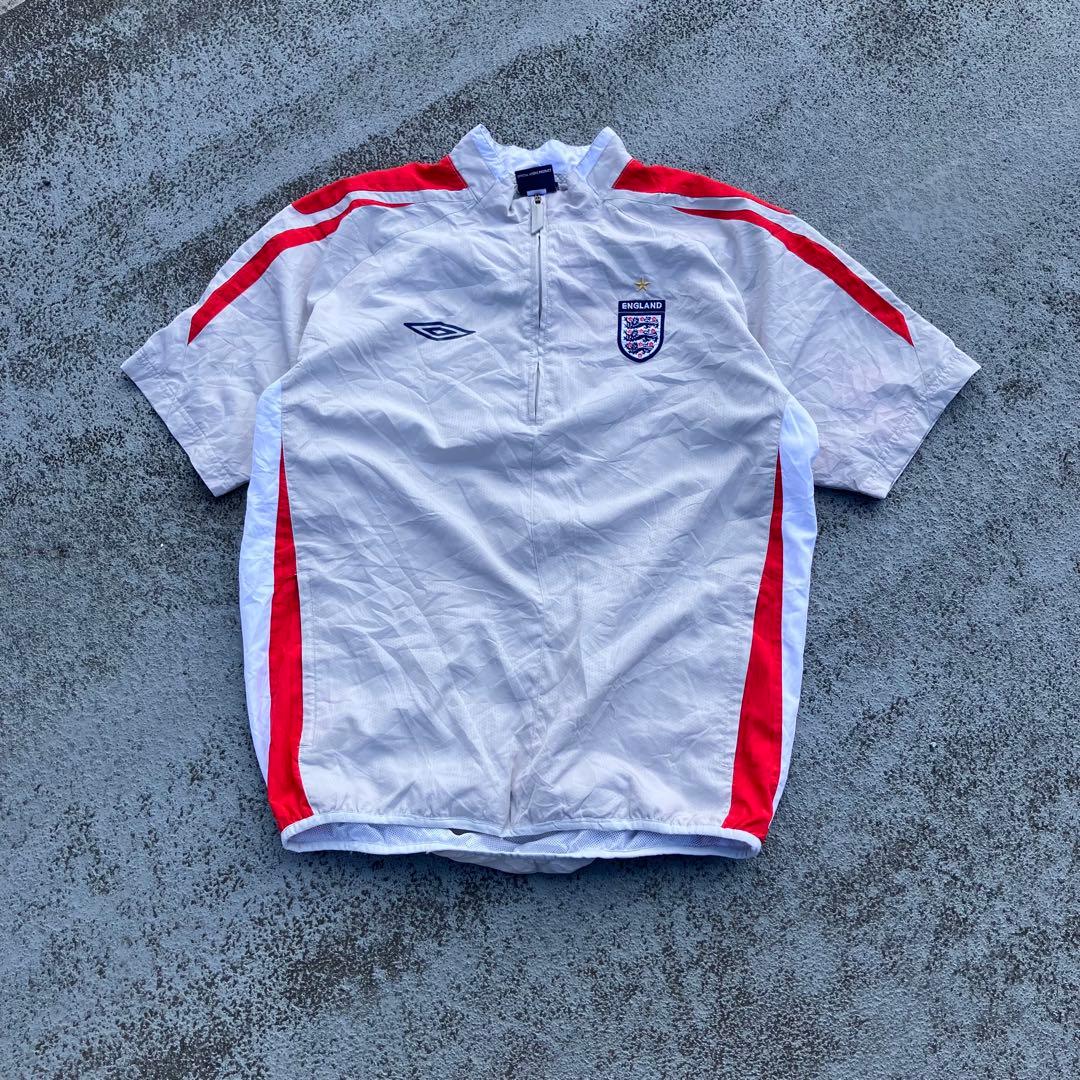【希少】Umbro イングランド　ハーフジップウェア　90s L size