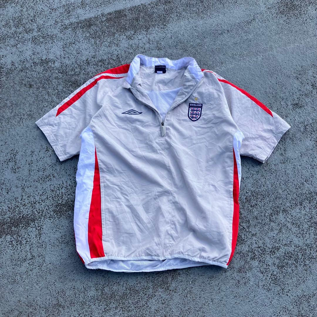 【希少】Umbro イングランド　ハーフジップウェア　90s L size