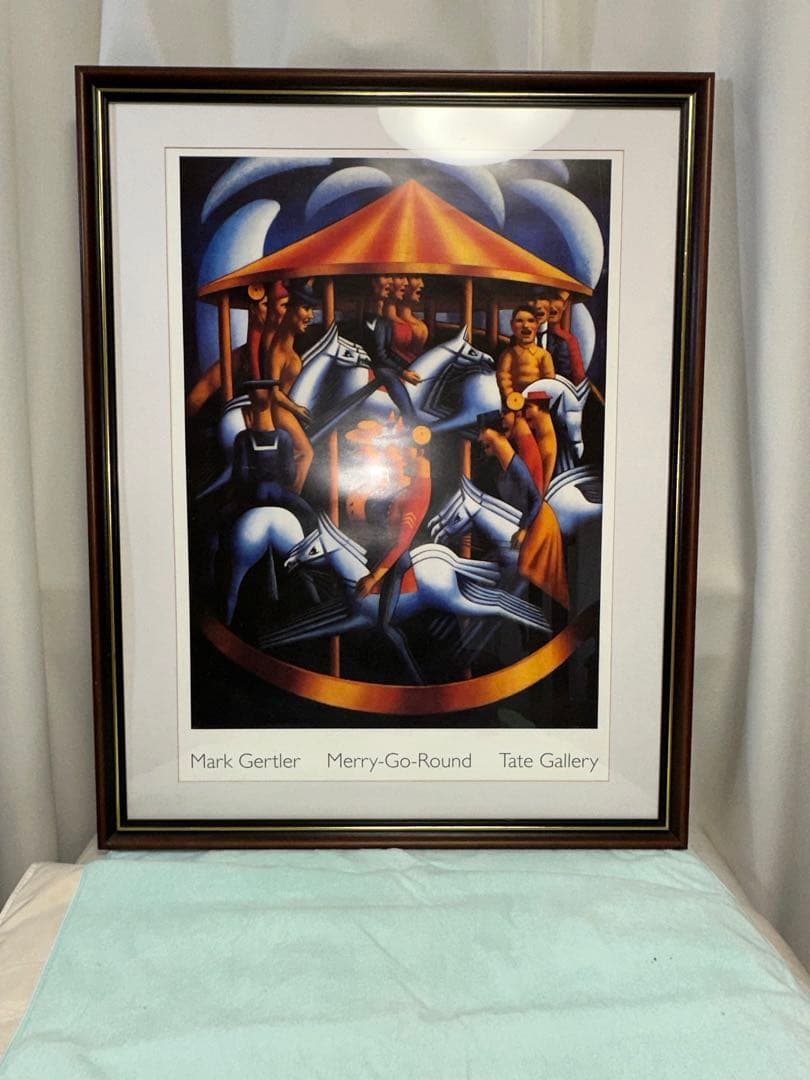 マーク・ガートラーのポスター額縁入