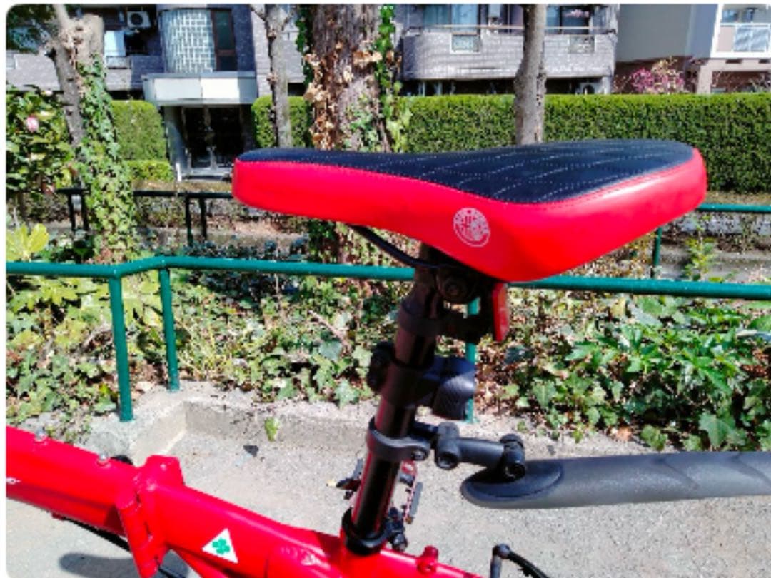 Alfa Romeo 折りたたみ自転車　レッド　アルミフレーム　大人用