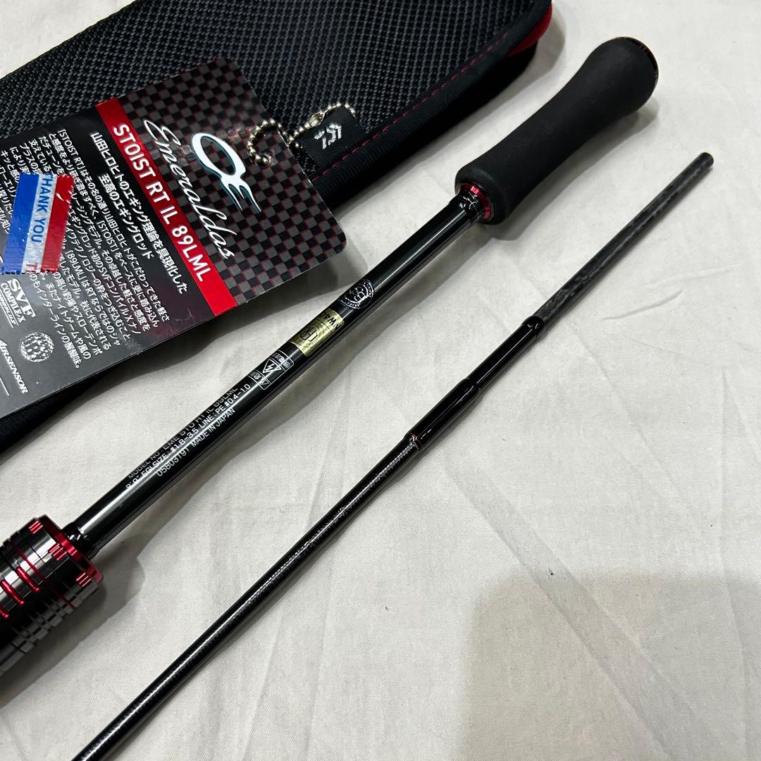 【美品】ダイワ エメラルダス ストイスト RT IL 89LML エギングロッド