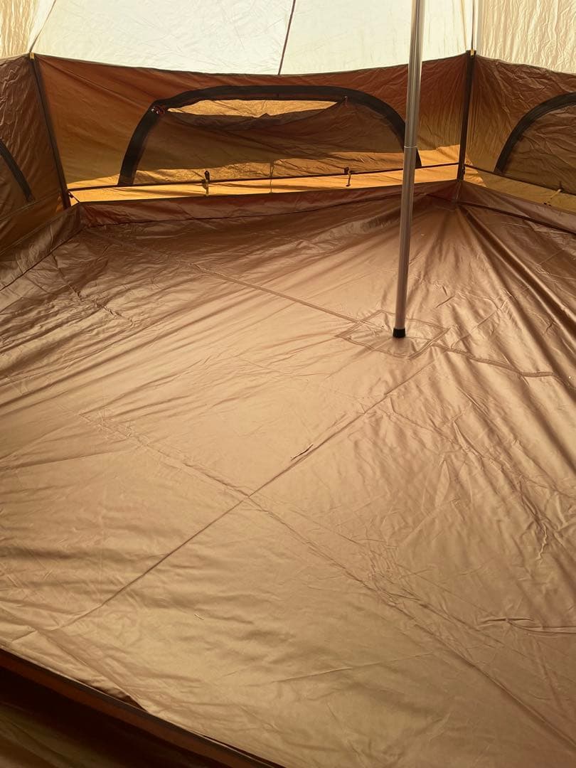 グロッケ8 ベージュ テントシェルター タープ付き